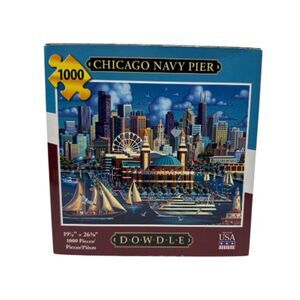 Chicago Navy Pier 1000 Piece jigsaw Puzzle dowdle scenic landscape